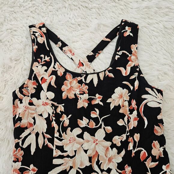 CDC VTG Sz S‎ 90's Pink Floral Crossback Romantic Layered Fairycore Mini Dress - Picture 3 of 11